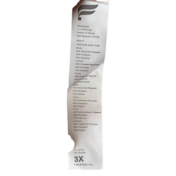 Fabletics Women’s Blake Muscle Tank Heather Brown Size 3X NWT - Picture 9 of 12